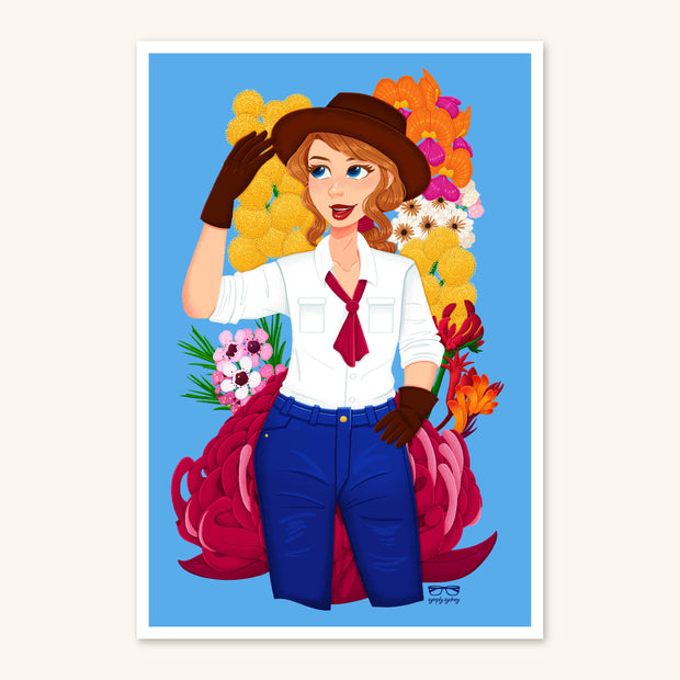 Australia Flora Art Print