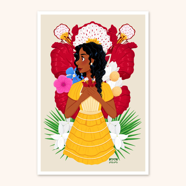 Madagascar Flora Art Print