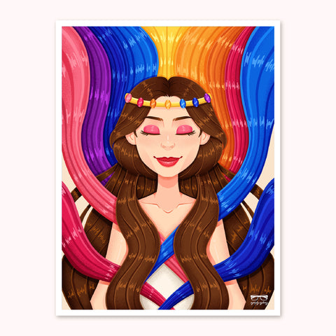 Trails - Aurea Art Print