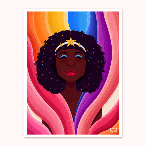 Trails - Celestial Art Print