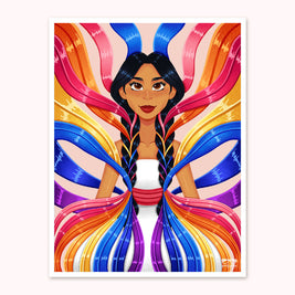 Trails - Flare Art Print