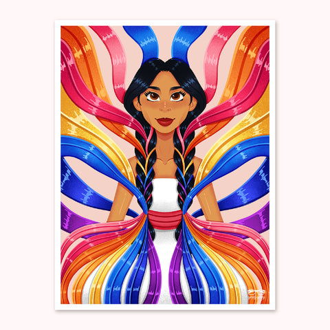 Trails - Flare Art Print