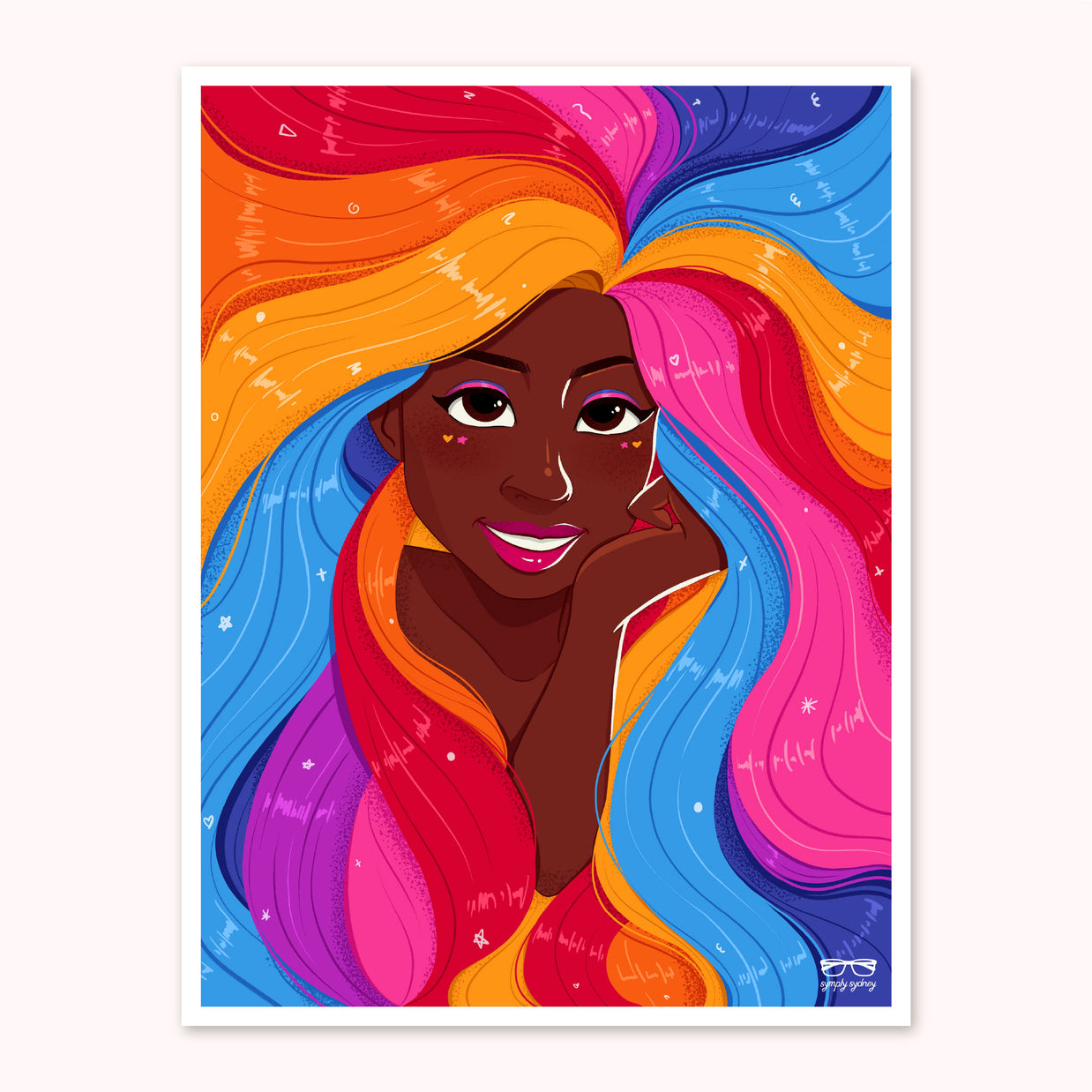 Trails - Spiral Art Print