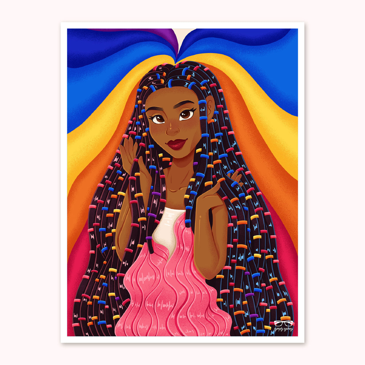 Trails - Tress Art Print